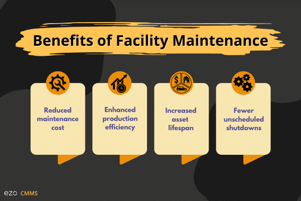 Benefits of facility maintenance