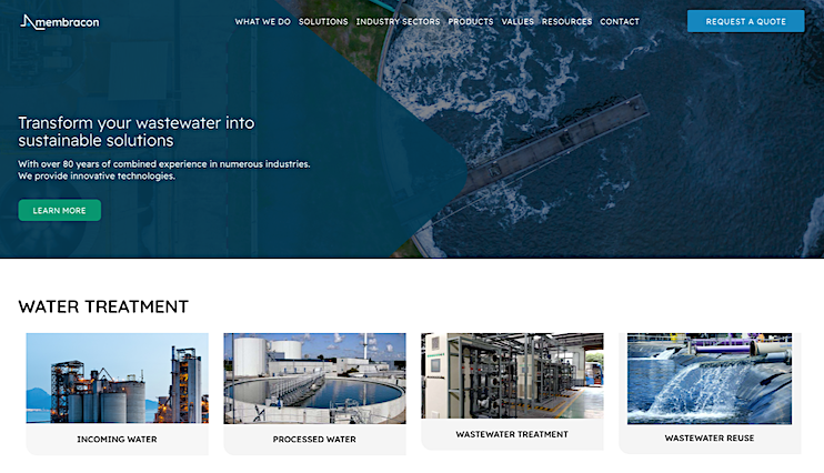Membracon Wastewater Management Solutions